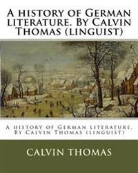 A History of German Literature