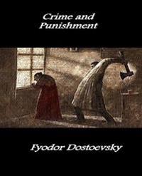 Kirjan kansi "Crime and Punishment"
