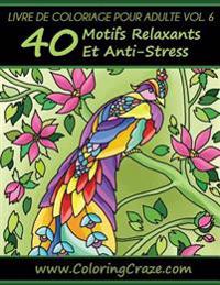 Bokomslag för "Livre de coloriage pour adulte Volume 6"