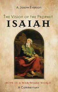 Kirjan kansi "The Vision of the Prophet Isaiah"