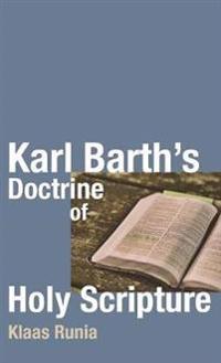 Bokomslag for "Karl Barth's Doctrine of Holy Scripture"