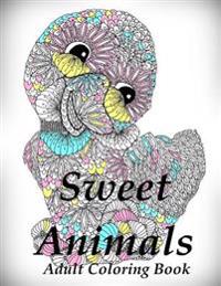 Sweet Animals - Colouring Book (Anti-stress art therapy;-)