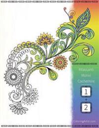 Rilassanti Motivi Cachemire Libro da Colorare 1 & 2