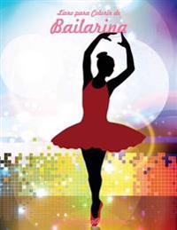 Livro para Colorir de Bailarina 1