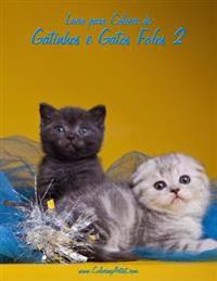 Livro para Colorir de Gatinhos e Gatos Fofos 2