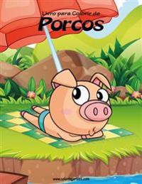 Livro para Colorir de Porcos 1