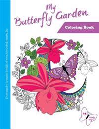 My Butterfly Garden: adult coloring book