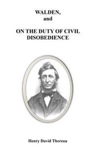 Kirjan kansi "Walden, and on the Duty of Civil Disobedience"