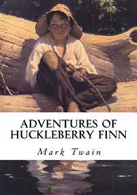 Bokomslag för "Adventures of Huckleberry Finn"