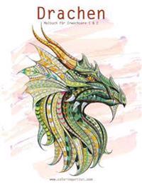Drachenmalbuch für Erwachsene 1 & 2