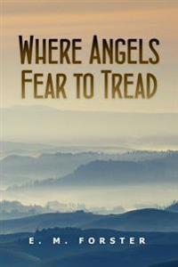 Kirjan kansi "Where Angels Fear to Tread"