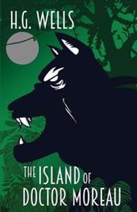Kirjan kansi "The Island of Doctor Moreau"