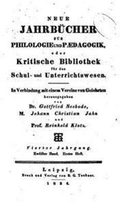 Neue Jahrbucher fur Philologie und Paedogogik