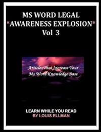 Ms Word Legal Awareness Explosion