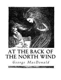 Kirjan kansi "At the Back of the North Wind"