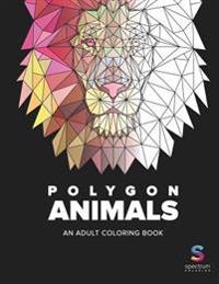 Polygon Animals: An Adult Coloring Book