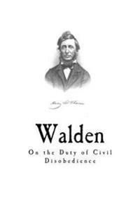 Kirjan kansi "Walden: On the Duty of Civil Disobedience"