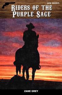 Kirjan kansi "Riders of the Purple Sage"