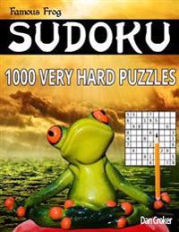 Famous Frog Sudoku 1,000 Very Hard Puzzles: A Brain Yoga Series Book