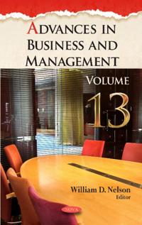 Kirjan kansi "Advances in Business and Management"
