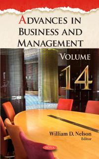 Kirjan kansi "Advances in Business and Management"