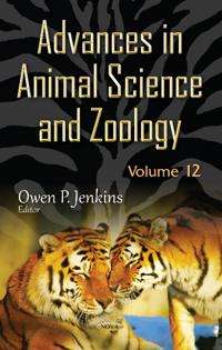 Kirjan kansi "Advances in Animal Science and Zoology"