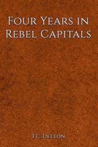 Kirjan kansi "Four Years in Rebel Capitals"