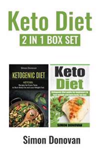 Bokomslag för "Keto Diet: Ketogenic Diet Guide for Beginners to Lose Weight and Burn Body-Fat Fast"