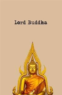Lord Buddha: 150-page Diary With Gold Lord Buddha Statue Art on the Cover