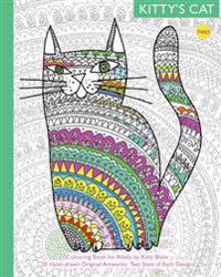Kitty's Cat Colouring Book for Adults