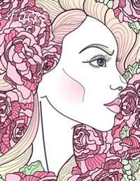 Faces Coloring Book for Grown-Ups 4