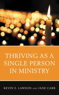 Kirjan kansi "Thriving as a Single Person in Ministry"