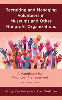 Kirjan kansi "Recruiting and Managing Volunteers in Museums and Other Nonprofit Organizations"