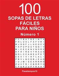 100 Sopas de letras fáciles para niños - N. 1