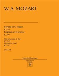 Sonata in C Major. Fantasia in D Minor.