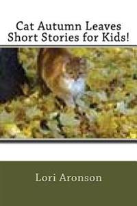 Cat Autumn Leaves