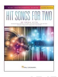 Hit Songs for Two Alto Saxophones