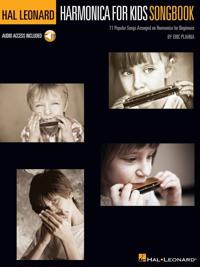 Harmonica for Kids Songbook - 11 Popular Songs Arranged on Harmonica for Beginners