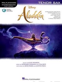 Aladdin - Tenor Sax - Instrumental Play-Along Book with Audio-Online