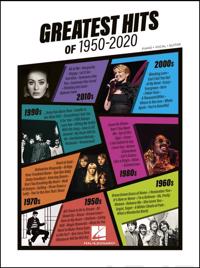 Greatest Hits of 1950-2020 - PIANO, VOCAL, GUITAR