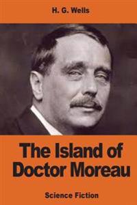 Kirjan kansi "The Island of Doctor Moreau"