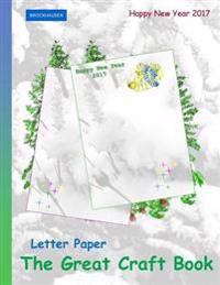 Brockhausen: Letter Paper - The Great Craft Book: Happy New Year 2017