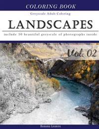 Landscapes Art Coloring Book