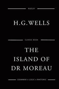 Kirjan kansi "The Island of Doctor Moreau"