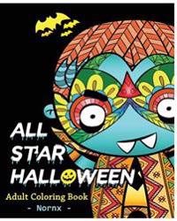 All Star Halloween Coloring Book For Adult: Halloween Coloring Books for Grown-Ups Adult