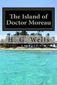 Kirjan kansi "The Island of Doctor Moreau"