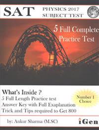 SAT Physics 2017