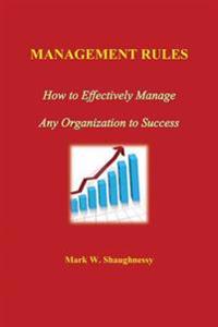 Management Rules: How to Effectively Manage Any Organization to Success