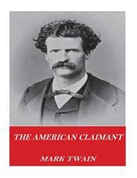 Kirjan kansi "The American Claimant"