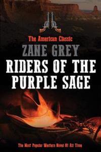 Kirjan kansi "Riders of the Purple Sage"